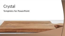  Presentation with tablecloth - Colorful theme enhanced with material handling equipment - wooden board on tablecloth backdrop and a white colored foreground