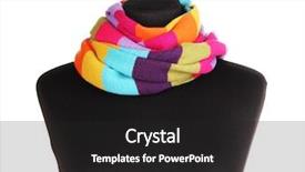  Presentation with teachnology and brain white - Colorful slide deck enhanced with material method - mannequin wearing scarf isolated backdrop and a dark gray colored foreground