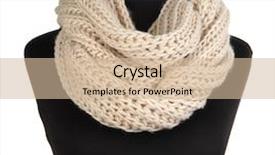  Presentation with brown sugar isolated on white - Cool new slide deck with doctor working in the lab backdrop and a seafoam green colored foreground