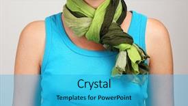  Presentation with close up of sundew drosera - Amazing slides having material method - woman wearing scarf close up backdrop and a  colored foreground