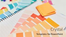  Presentation with design - Audience pleasing presentation theme consisting of materials-and-paper-for-color backdrop and a lemonade colored foreground