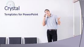  Presentation with maternity - Amazing presentation theme having maternal emergency - happy dad waiting for news backdrop and a  colored foreground