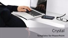  Presentation with pregnant mother - Cool new presentation with expecting mother - pregnant muslim arabic business woman backdrop and a light gray colored foreground