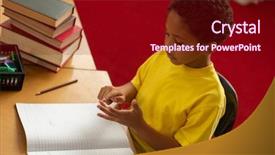  Presentation with high school - Amazing PPT theme having math angles - high angle view of cute backdrop and a crimson colored foreground