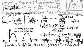  Presentation with mathematics - Audience pleasing PPT theme consisting of math symbols - mathematics backdrop and a white colored foreground