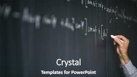  Presentation with math teacher - Audience pleasing slide set consisting of mathclass - detail of the hand backdrop and a dark gray colored foreground