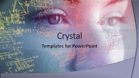  Presentation with grey - Colorful PPT layouts enhanced with mathematical complicated formulas against grey backdrop and a seafoam green colored foreground