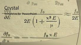  Presentation with math - PPT layouts consisting of math equations - mathematical formulas symbols background and a mint green colored foreground