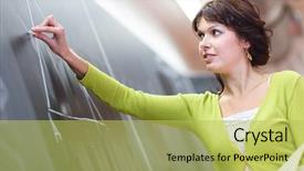  Presentation with math teacher - Amazing presentation theme having mathematics - pretty young elementary school college backdrop and a yellow colored foreground