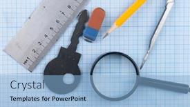  Presentation with math graph - Colorful PPT layouts enhanced with mathematics-geometry-tool-for-student backdrop and a light blue colored foreground