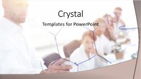  Presentation with maths project - Theme consisting of maths project - behind the glass a scientist background and a white colored foreground