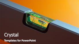  Presentation with spirit - Audience pleasing presentation theme consisting of maths symmetry - detail of spirit level backdrop and a wine colored foreground