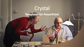  Presentation with matrimony - Colorful slide deck enhanced with matrimony - bored husband backdrop and a gray colored foreground