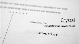  Presentation with matrimony - Slide deck featuring matrimony - legal pleadings court papers law background and a white colored foreground