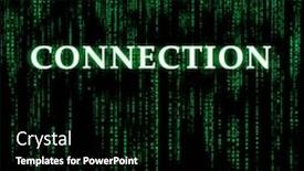  Presentation with matrix - Presentation theme consisting of ready go - front view for black gun background and a sky blue colored foreground