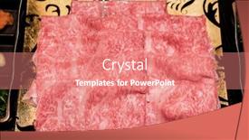  Presentation with shabu - Theme having matsusaka beef a5 wagyu beef shabu shabu set closeup background and a coral colored foreground