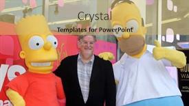  Presentation with fame - Slide deck having matt-groening-at-the-matt background and a yellow colored foreground