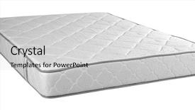  Presentation with mattress - Presentation with mattress isolated background and a light gray colored foreground