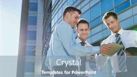  Presentation with building plans - Colorful slide deck enhanced with mature-attractive-businessman-showing backdrop and a light blue colored foreground