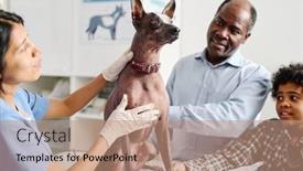  Presentation with black man - PPT layouts with mature-black-man-and-kid background and a coral colored foreground