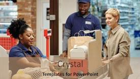  Presentation with products supermarket - 