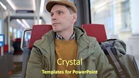  Presentation with tram - Beautiful slides featuring mature-caucasian-man-wearing-ginger backdrop and a tawny brown colored foreground