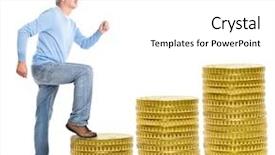  Presentation with climbing - Amazing PPT layouts having mature man climbing a stair backdrop and a white colored foreground