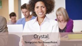  Presentation with further - PPT theme with mature students in further education class background and a coral colored foreground