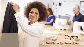  Presentation with design fashion - Amazing presentation design having mature-students-studying-fashion backdrop and a lemonade colored foreground