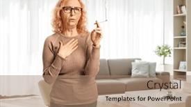  Presentation with smoking - Theme with mature-woman-smoking-a-cigarette background and a  colored foreground