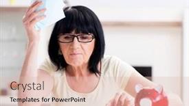  Presentation with reconcile - Cool new slides with mature-woman-trying-to-reconcile backdrop and a lemonade colored foreground