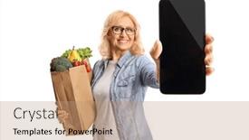  Presentation with grocery bag - 