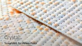  Presentation with passover - Slides featuring matzo-for-passover-close-up background and a light gray colored foreground