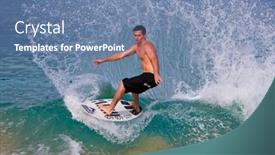  Presentation with maui - Presentation theme enhanced with maui-hawaii-may-24-2008 background and a seafoam green colored foreground