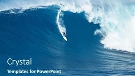  Presentation with maui - Presentation theme consisting of maui-hi-january-16-2016 background and a ocean colored foreground