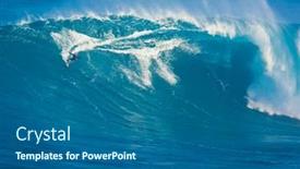  Presentation with maui - Colorful theme enhanced with maui-hi-march-13-professional backdrop and a ocean colored foreground