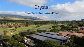  Presentation with maui - Amazing PPT theme having maui mountians maui mountians viewed backdrop and a light blue colored foreground