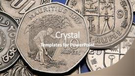  Presentation with sugar cane - Colorful theme enhanced with mauritian peasant cutting sugar cane backdrop and a gray colored foreground