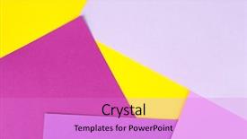  Presentation with new orleans yellow and purple - Amazing slide set having mauve abstract - composition with lilac and yellow backdrop and a lilac colored foreground