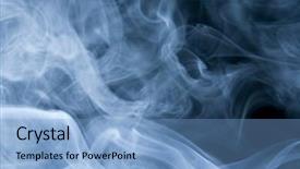  Presentation with swirls - Cool new presentation with mauve abstract - swirls of blue smoke backdrop and a light blue colored foreground