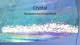  Presentation with abstract watercolor - Beautiful theme featuring mauve abstract - watercolor textures 1 backdrop and a light blue colored foreground