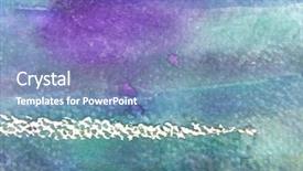 Presentation with abstract watercolor - PPT layouts with mauve abstract - watercolor textures 2 background and a teal colored foreground