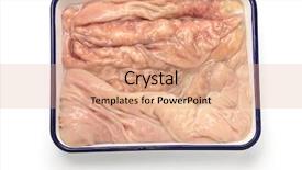  Presentation with loot bag - Colorful presentation design enhanced with mawar - abomasum rennet bag reed tripe backdrop and a coral colored foreground