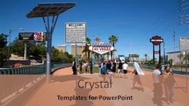  Presentation with las vegas sign - 