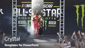  Presentation with nascar - Theme enhanced with may-20-2017-concord-nc background and a dark gray colored foreground