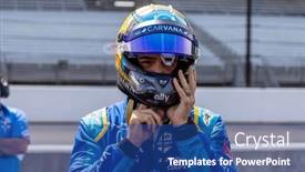  Presentation with indiana - Presentation theme with may-22-2022-indianapolis-indiana background and a ocean colored foreground