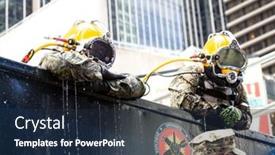  Presentation with military navy - 