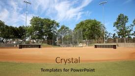  Presentation with baseball field - Cool new slide set with may-27-2021-irvine-california backdrop and a yellow colored foreground