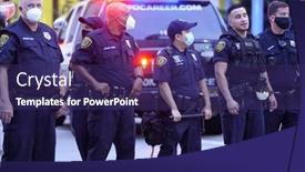  Presentation with houston - Colorful presentation theme enhanced with may-29-2020-houston-texas backdrop and a violet colored foreground