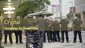  Presentation with houston - Colorful presentation enhanced with may-29-2020-houston-texas backdrop and a violet colored foreground